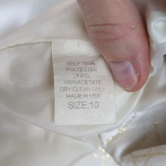 Vintage 80s Clara Clara by Vinette Rhinestone Embellished Jacket - Picture 17 of 17